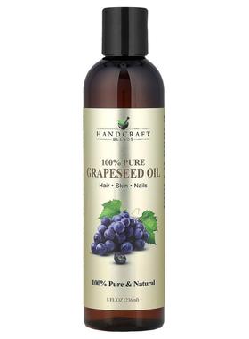 Handcraft Blends,100% Pure Grapeseed Oil, 8 fl oz (236 ml)