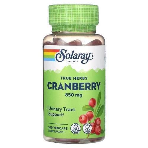 Solaray,香草蔓越莓，425mg，100粒