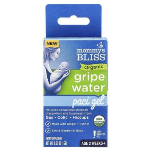 Mommy's Bliss,Organic Gripe Water, Paci Gel, Age 2 Weeks+, 0