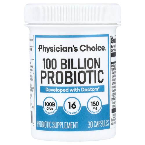 Physician's Choice,100 Billion Probiotic, 30 Capsules