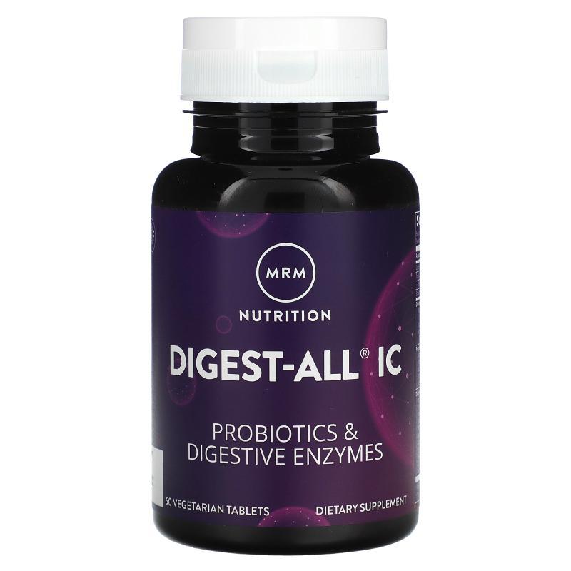 MRM Nutrition,Digest-All IC，60粒素食片