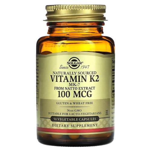 Solgar 天然来源的维生素 K2