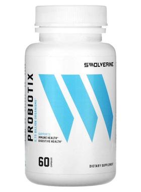 Swolverine,Probiotix, 60 Capsules