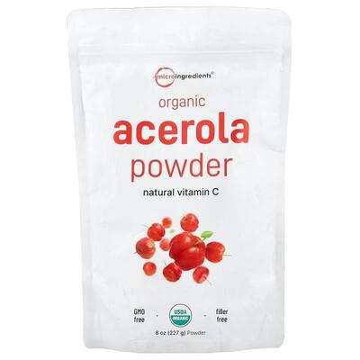 Micro Ingredients,Organic Acerola Powder, 8 oz (227 g)