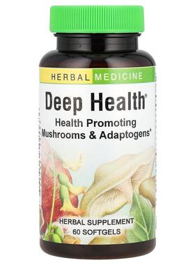 Herbs Etc.,Deep Health®，60 粒软胶囊