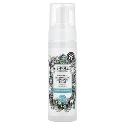 Poo-Pourri,Pet-Pourri™, Rinse-Free Deodorizing Shampoo Foam,