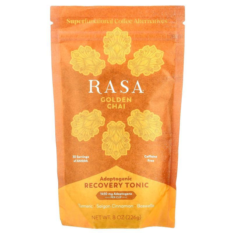 Rasa,适应性修复滋补品，黄金印度茶，8 盎司（226 克）