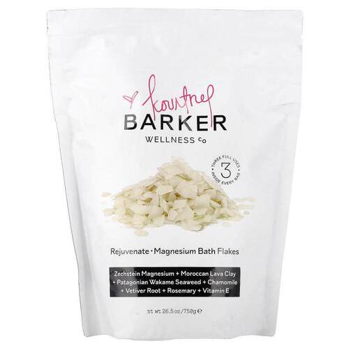 Barker Wellness Co,Rejuvenate, Magnesium Bath Flakes, 26.5 o