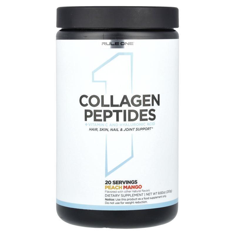 Rule One Proteins,Collagen Peptides + Vitamin C and Hyaluron