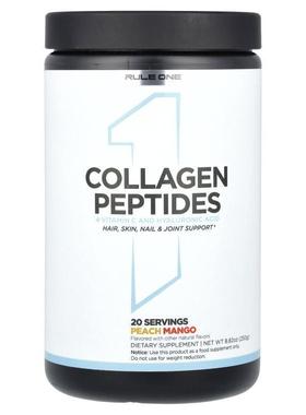 Rule One Proteins,Collagen Peptides + Vitamin C and Hyaluron