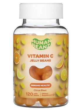 Human Beanz,Vitamin C Jelly Beans, Citrus Blast