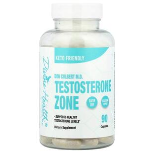 Divine Health,Don Colbert M.D. Testosterone Zone，90 粒胶囊