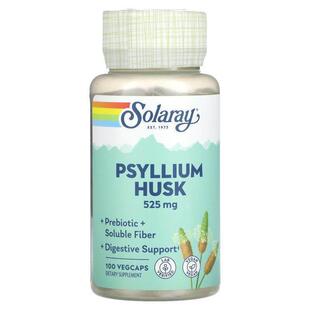 Solaray,Psyllium Husk, 525 mg , 100 VegCaps
