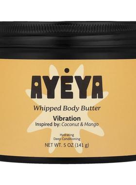 Ayeya,Whipped Body Butter, Coconut Mango, 5 oz (141 g)