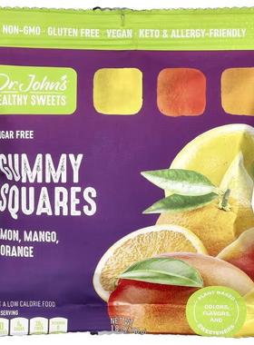 Dr. John's Healthy Sweets休闲零食无糖办公室饱腹