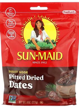 阳光少女,Deglet Noor 无核干枣，8 盎司（227 克）