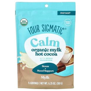 Organic Mylk Reishi Sigmatic Mushr with Calm Cocoa Four Hot