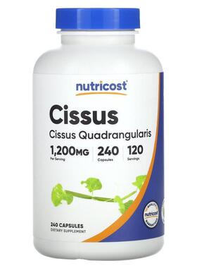 Nutricost,Cissus, 600 mg, 120 Capsules