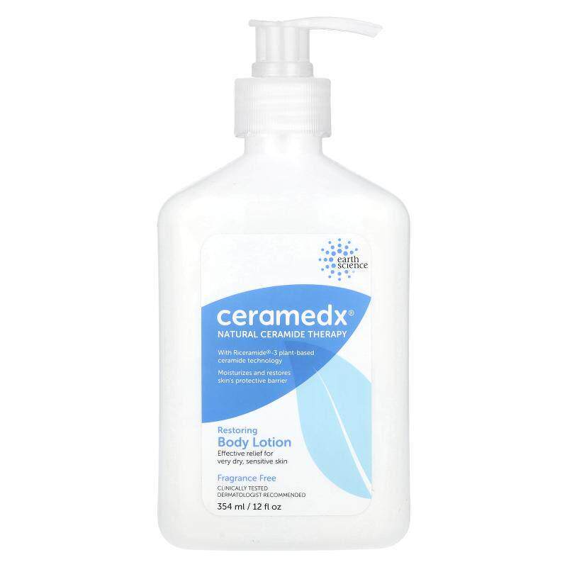 Ceramedx,修护身体乳液，无香料，12液量盎司（354毫升）