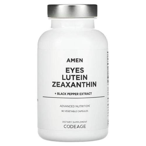 Codeage,Amen, Eyes, Lutein, Zeaxanthin + Black Pepper Extrac
