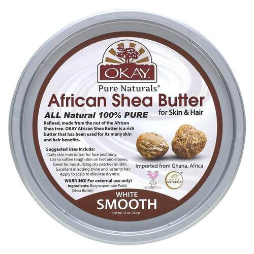 Okay Pure Naturals,African Shea Butter For Skin & Hair,