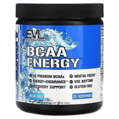EVL,BCAA Energy, Blue Raz, 7.94 oz (225 g)