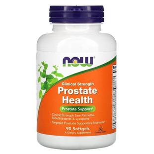 高级摄护腺支持补充剂支持健康摄护腺 NowFoods