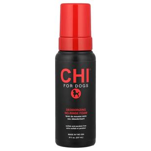 CHI for Dogs,Deodorizing No-Rinse Foam, For Dogs , 8 fl oz (