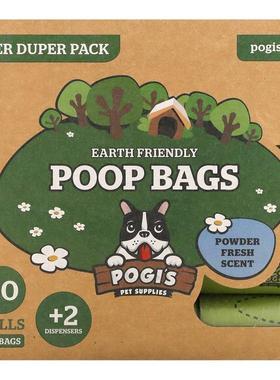 Pogi's,环保便便袋无香型50 卷750 袋2 个分配器