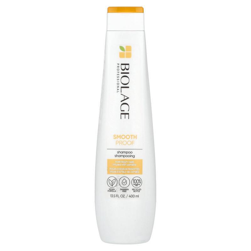 Biolage,Smooth Proof,洗发水,用于毛躁头发,13.5 液量盎司(4