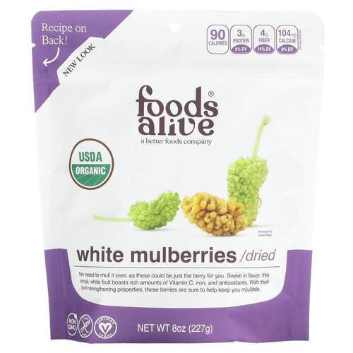 Foods Alive,SuperFood，有机桑树，8 盎司（227 克）