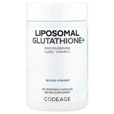 Codeage,Liposomal Glutathione+, 120 Vegetable Capsules