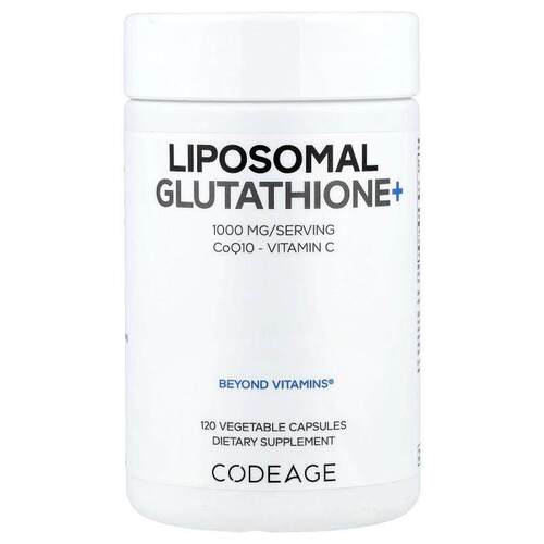 Codeage,Liposomal Glutathione+, 120 Vegetable Capsules