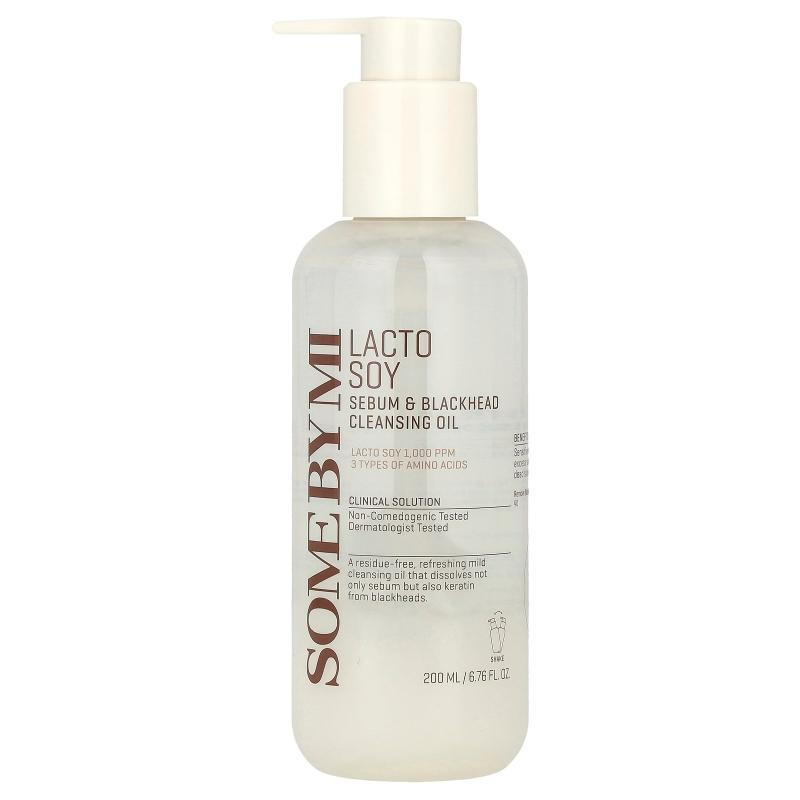 莎柏蜜,奶素大豆，皮脂和黑头清洁油，6.76 液量盎司（200 毫升）