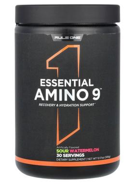 Rule One Proteins,Essential Amino 9, Sour Watermelon, 12.17