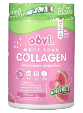 Obvi,More Than Collagen, Watermelon, 10.93 oz (310 g)