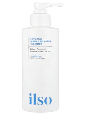 ilso,Sensitive Bubble Relaxing Cleanser, Sensitive Type, 7 o