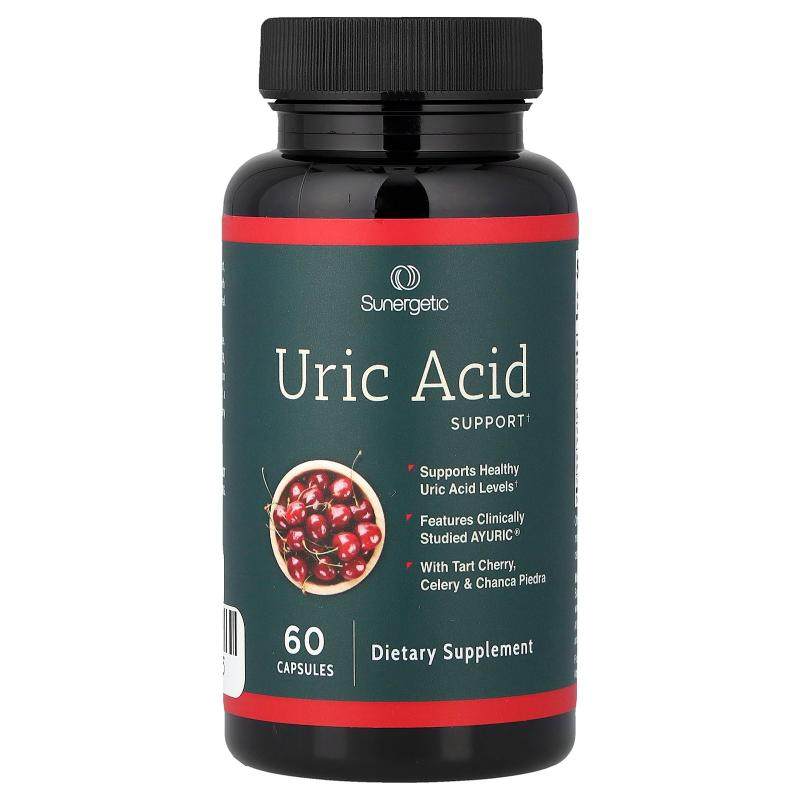 Sunergetic,Uric Acid, 60 Capsules