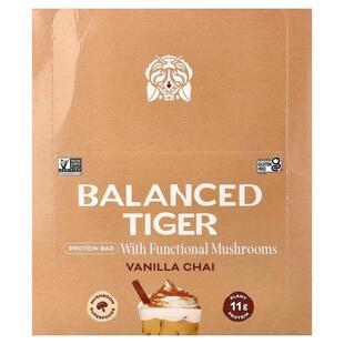Balanced Tiger ,Protein Bar, Vanilla Chai, 12 Bars, 1.55 oz