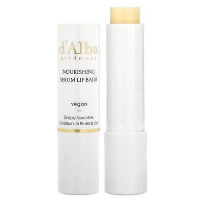 d'Alba,White Truffle Nourishing Serum Lip Balm, 0.12 oz (3.6