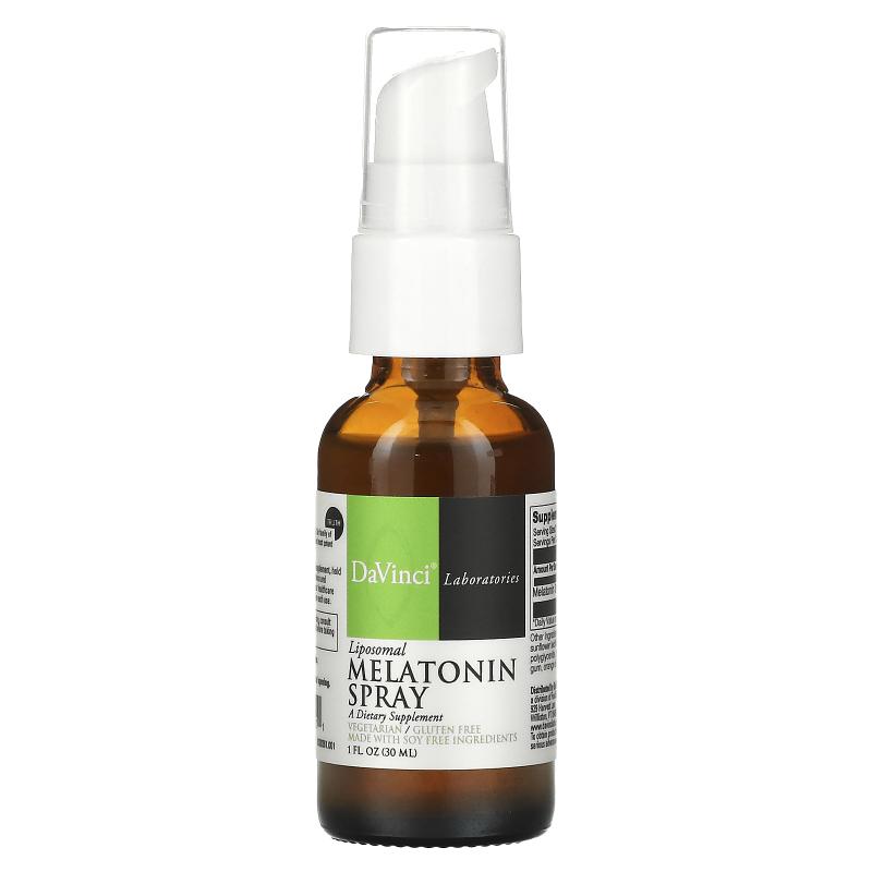 DaVinci Laboratories of Vermont,脂质体褪黑荷尔蒙喷雾剂，1 盎