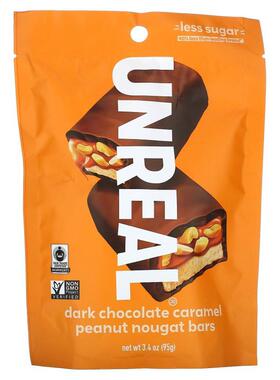 Unreal,Dark Chocolate Coconut Bars, 4.2 oz (120 g)
