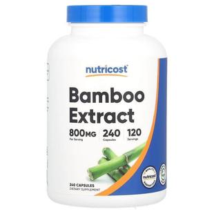 Bamboo 240 Extract Capsules 400 Nutricost