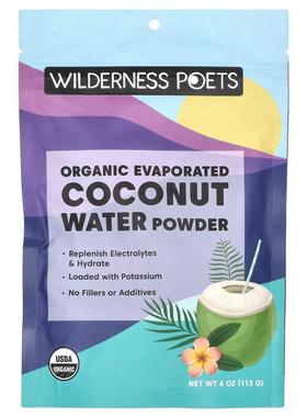 Wilderness Poets LLC,Organic Evaporated Coconut Water Powder
