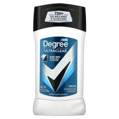 Degree,UltraClear，Black+White，止汗净味剂，海洋空气，2.7 盎