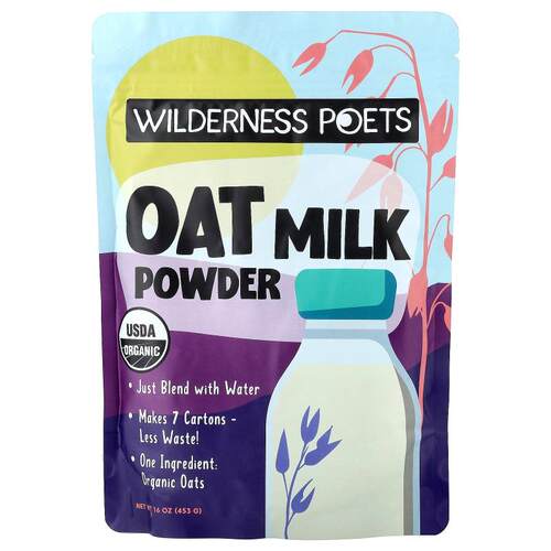 Wilderness Poets LLC,Organic Oat Milk Powder, 16 oz (453 g)