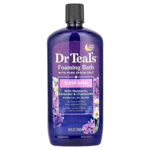 Dr. Teals,Foaming Bath With Pure Epsom Salt, With Melatonin