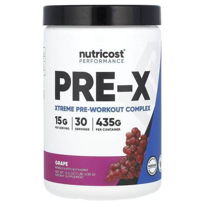 Nutricost,Performance, PRE-X, Xtreme Pre-Workout Complex, Gr