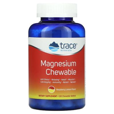 露那辛,Magnesium Chewable，树莓柠檬味，120 片咀嚼片