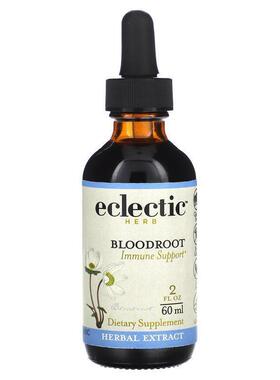 Eclectic Institute,草本，血根草提取物，2 液量盎司（60 毫升）